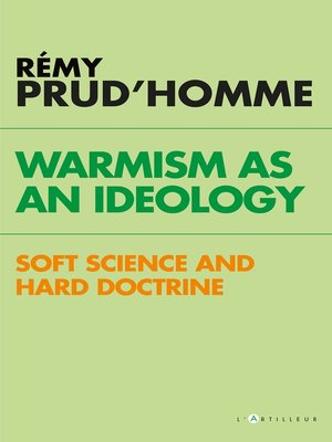 cover image of Warmism as an ideology